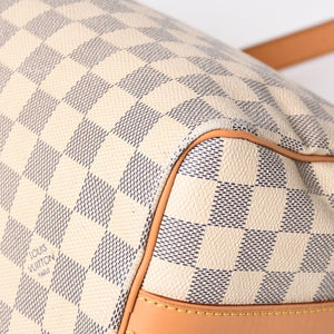 LOUIS VUITTON ルイヴィトン スピーディバンドリエール30 N41373 ダミエアズールキャンバス ホワイト ブラウン 美品 中古 4a004955