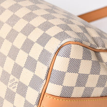 画像をギャラリービューアに読み込む, LOUIS VUITTON ルイヴィトン スピーディバンドリエール30 N41373 ダミエアズールキャンバス ホワイト ブラウン 美品 中古 4a004955