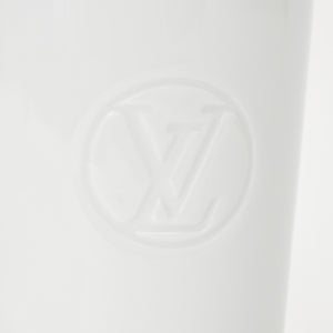 Very good condition LOUIS VUITTON Tumbler Monogram Green White Cup GI0909 Used 4a004988