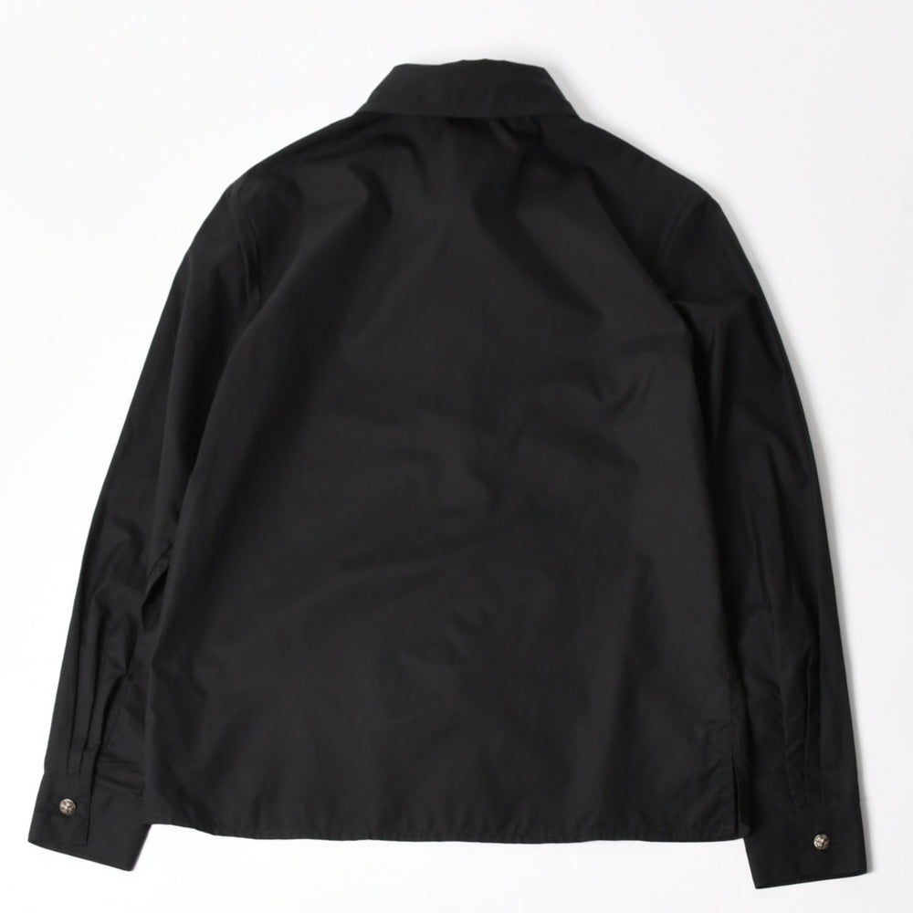 New and unused CHROME HEARTS Long sleeve shirt Size S Cross ball button Black Silver 925 CH logo embroidery Used 4a004936