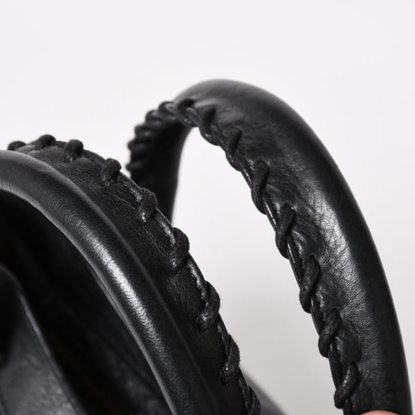 BALENCIAGA バレンシアガ ザ・タウン 240579 ハンドバッグ ショルダーバッグ 2WAY ブラック レザー 美品 中古 4a004687
