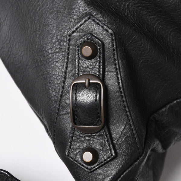 BALENCIAGA バレンシアガ ザ・タウン 240579 ハンドバッグ ショルダーバッグ 2WAY ブラック レザー 美品 中古 4a004687