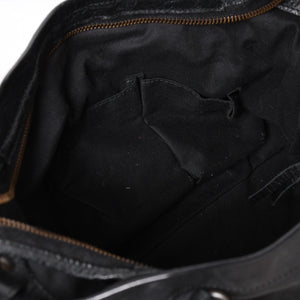 BALENCIAGA バレンシアガ ザ・タウン 240579 ハンドバッグ ショルダーバッグ 2WAY ブラック レザー 美品 中古 4a004687
