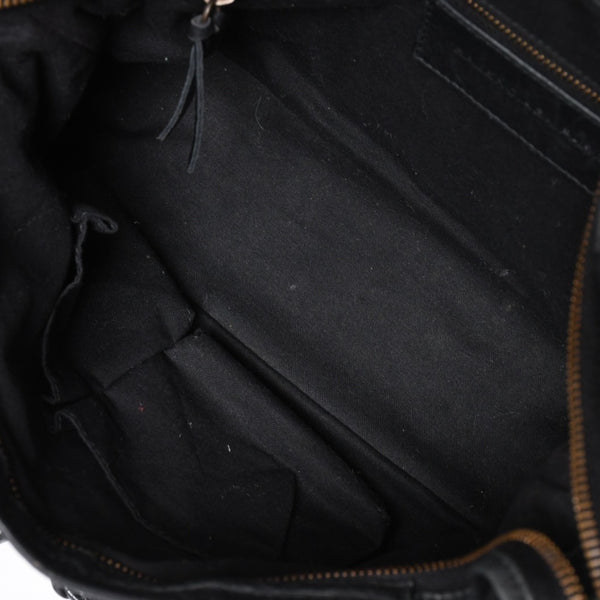 BALENCIAGA バレンシアガ ザ・タウン 240579 ハンドバッグ ショルダーバッグ 2WAY ブラック レザー 美品 中古 4a004687
