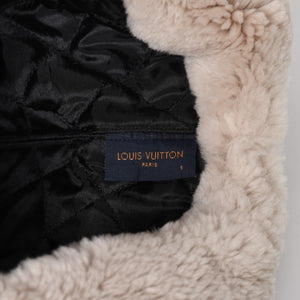 新品未使用 LOUIS VUITTON ルイヴィトン フライトキャップ パイロットキャップ M70739 ブラウン ビーバー 中古 4a004768