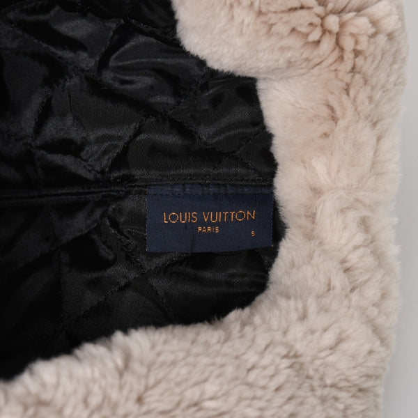 新品未使用 LOUIS VUITTON ルイヴィトン フライトキャップ パイロットキャップ M70739 ブラウン ビーバー 中古 4a004768