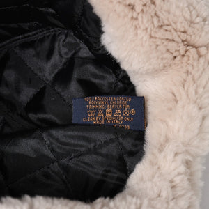 新品未使用 LOUIS VUITTON ルイヴィトン フライトキャップ パイロットキャップ M70739 ブラウン ビーバー 中古 4a004768