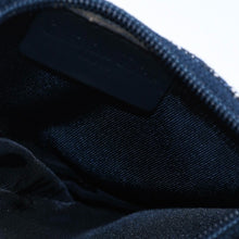 Load image into Gallery viewer, Christian Dior クリスチャンディオール コインケース ポーチ トロッター サドル キャンバス グレー ネイビー TR0061 ゴールド金具 美品 中古 4a005024