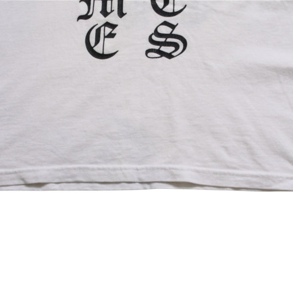 CHROME HEARTS クロムハーツ タンクトップ サイズS オールドイングリッシュロゴ スクロールラベルロゴ ホワイト 美品 中古 4a005028