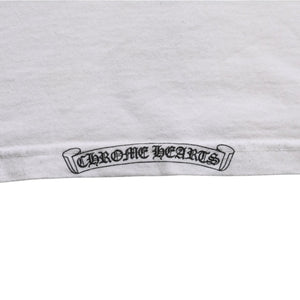 CHROME HEARTS クロムハーツ タンクトップ サイズS オールドイングリッシュロゴ スクロールラベルロゴ ホワイト 美品 中古 4a005028