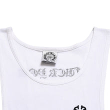 画像をギャラリービューアに読み込む, 極美品 CHROME HEARTS クロムハーツ タンクトップ サイズL FUCK YOU ヴァインダガー ホースシュー ホワイト 東京限定 中古 4a005031
