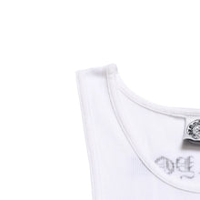 画像をギャラリービューアに読み込む, 極美品 CHROME HEARTS クロムハーツ タンクトップ サイズL FUCK YOU ヴァインダガー ホースシュー ホワイト 東京限定 中古 4a005031