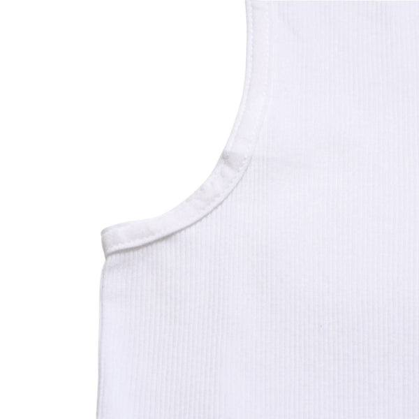 Very good condition CHROME HEARTS Tank Top Size L FUCK YOU Vine Dagger Horseshoe White Tokyo Limited Used 4a005031