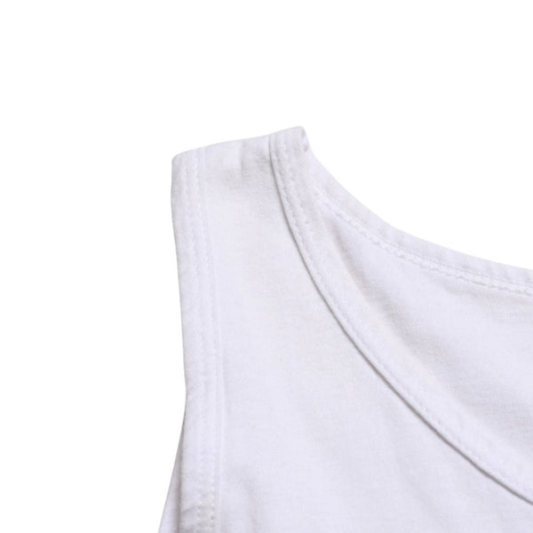 CHROME HEARTS Tank Top Size M Star Print Scroll Label Logo CH Logo White Good Condition Used 4a005003