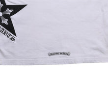 画像をギャラリービューアに読み込む, CHROME HEARTS クロムハーツ タンクトップ サイズM スタープリント スクロールラベルロゴ CHロゴ ホワイト 美品 中古 4a005003