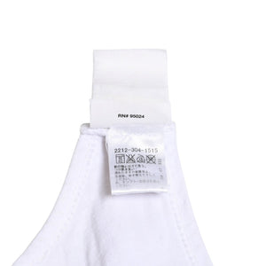 CHROME HEARTS Tank Top Size M Star Print Scroll Label Logo CH Logo White Good Condition Used 4a005003