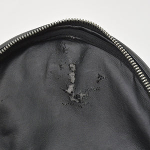 MCM エムシーエム リュックサック バックパック シルバー スタッズ メタリックシルバー ブラック 美品 中古 4a005036