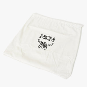 極美品 MCM エムシーエム ヴェセトス リュック デイパック バックパック スタッズ レザー ピンク ゴールド金具 中古 4a005037