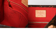 画像をギャラリービューアに読み込む, LOUIS VUITTON ルイヴィトン サックプラBB ハンドバッグ M46265 モノグラム 2WAY PVC レザー ブラウン ゴールド金具 美品 中古 4a005080