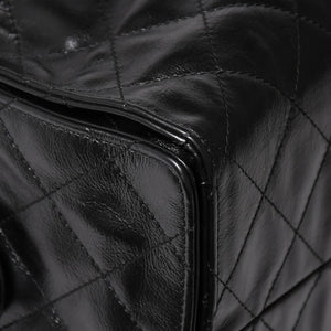 New and unused CHANEL CHANEL 25 Large Handbag AS5553 Random Number Grained Calfskin Coco Mark Black Used 4a005049