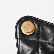 画像をギャラリービューアに読み込む, 新品未使用 CHANEL シャネル CHANEL 25 ラージ ハンドバッグ AS5553 ランダム番台 グレインド カーフスキン ココマーク ブラック 中古 4a005049