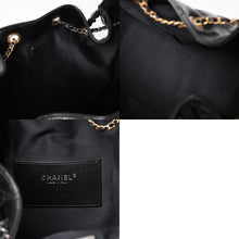 画像をギャラリービューアに読み込む, 新品未使用 CHANEL シャネル CHANEL 25 ラージ ハンドバッグ AS5553 ランダム番台 グレインド カーフスキン ココマーク ブラック 中古 4a005049