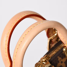 画像をギャラリービューアに読み込む, 極美品 LOUIS VUITTON ルイヴィトン モノグラムキャンバス チェリー TM ナノ・アルマ 2WAY ハンドバッグ ショルダーバッグ ブラウン ゴールド金具 M13416 中古 4a005078