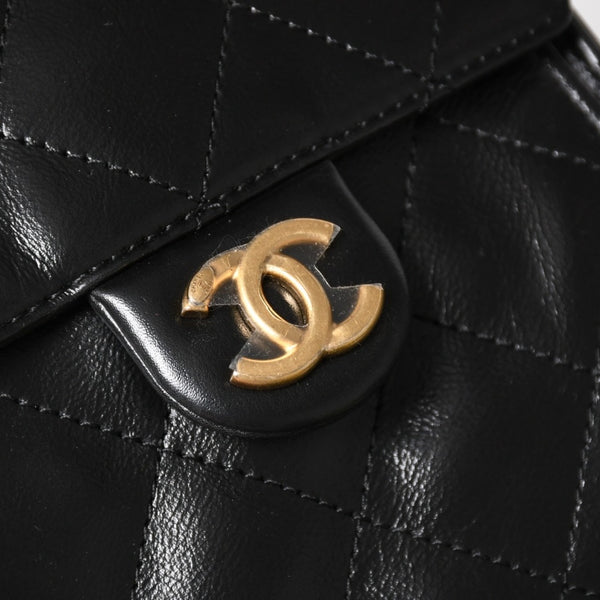 New and unused CHANEL CHANEL 25 Large Handbag AS5553 Random Number Grained Calfskin Coco Mark Black Used 4a005049