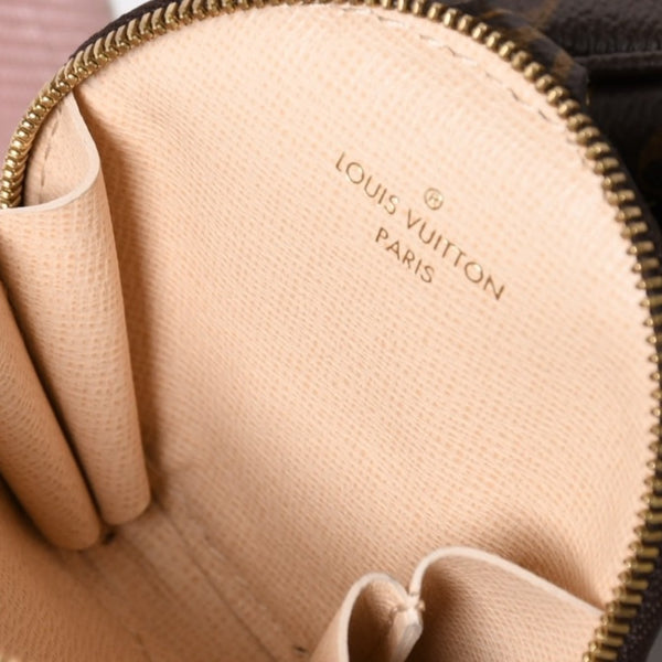 Very Good Condition LOUIS VUITTON Multi Pochette Accessoire M44840 Monogram Canvas Brown Pink SD0021 Used 4a004911