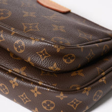 画像をギャラリービューアに読み込む, 極美品 LOUIS VUITTON ルイヴィトン ミュルティ ポシェット アクセソワール ショルダーバッグ M44840 モノグラムキャンバス ブラウン ピンク SD0021 ゴールド金具 中古 4a004911