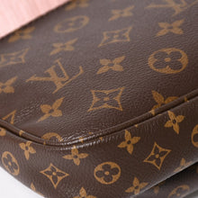 画像をギャラリービューアに読み込む, 極美品 LOUIS VUITTON ルイヴィトン ミュルティ ポシェット アクセソワール ショルダーバッグ M44840 モノグラムキャンバス ブラウン ピンク SD0021 ゴールド金具 中古 4a004911