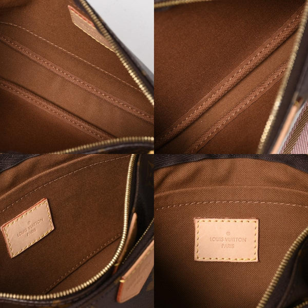Very Good Condition LOUIS VUITTON Multi Pochette Accessoire M44840 Monogram Canvas Brown Pink SD0021 Used 4a004911
