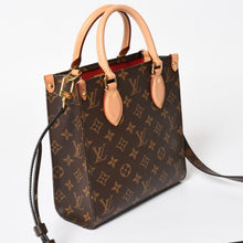 画像をギャラリービューアに読み込む, LOUIS VUITTON ルイヴィトン サックプラBB ハンドバッグ M46265 モノグラム 2WAY PVC レザー ブラウン ゴールド金具 美品 中古 4a005080