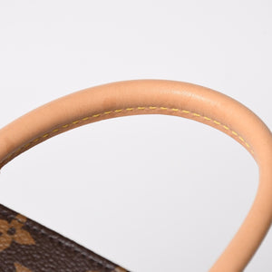 LOUIS VUITTON ルイヴィトン サックプラBB ハンドバッグ M46265 モノグラム 2WAY PVC レザー ブラウン ゴールド金具 美品 中古 4a005080