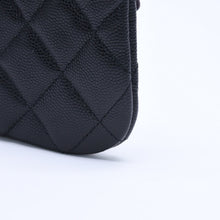 画像をギャラリービューアに読み込む, 新品未使用 CHANEL シャネル Classic Mini Pouch クラシック ミニポーチ A82365 ランダム番台 ココマーク キャビアスキン 中古 4a005014