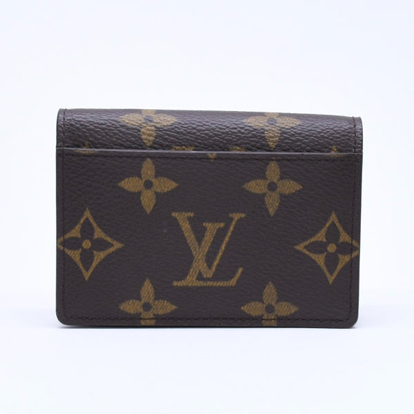 極美品 LOUIS VUITTON ルイヴィトン ポルトモネ アルコディアン モノグラムキャンバス ブラウン M58007 コインケース カードケース ミニ財布 中古 4a005092