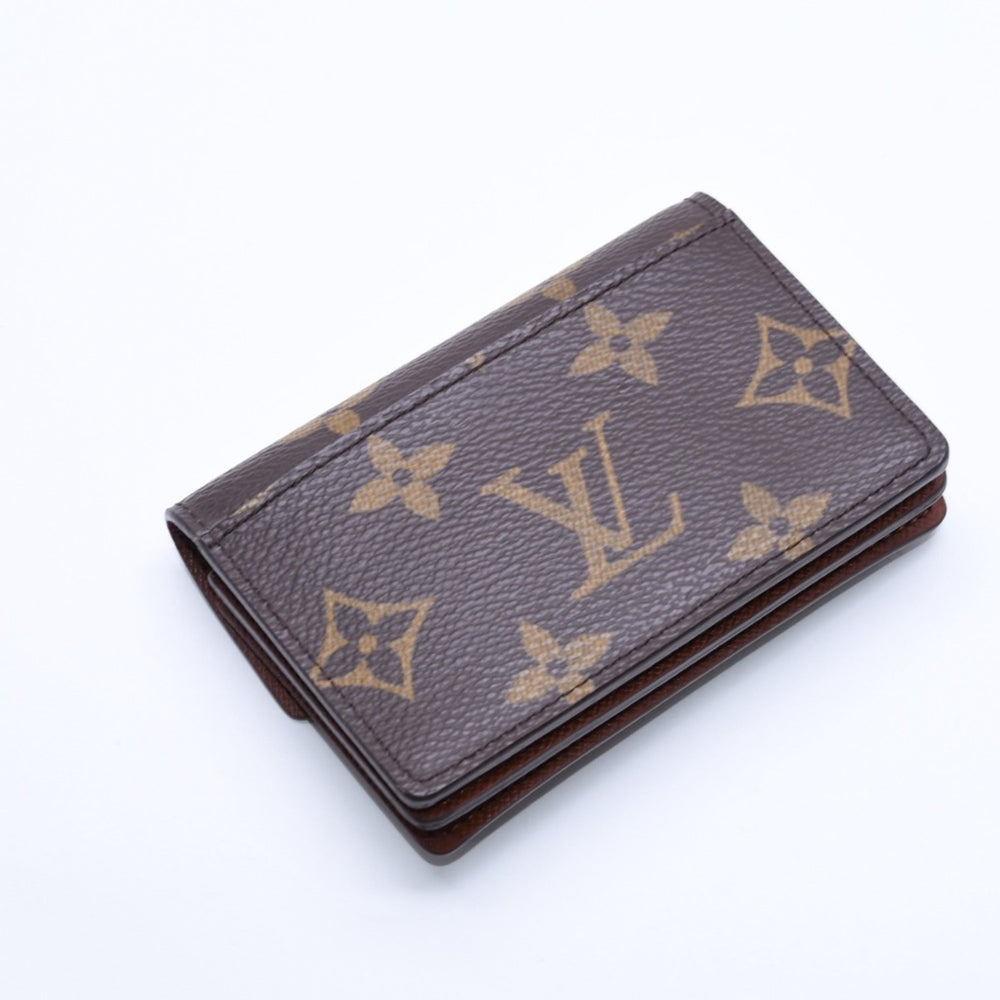 Very Good Condition LOUIS VUITTON Portomone Arcodian Monogram Canvas Brown M58007 Coin Case Card Case Mini Wallet Used 4a005092