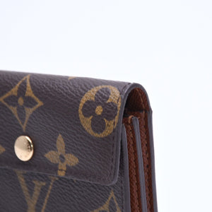 極美品 LOUIS VUITTON ルイヴィトン ポルトモネ アルコディアン モノグラムキャンバス ブラウン M58007 コインケース カードケース ミニ財布 中古 4a005092