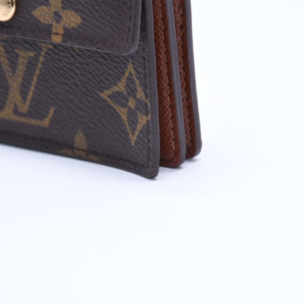 極美品 LOUIS VUITTON ルイヴィトン ポルトモネ アルコディアン モノグラムキャンバス ブラウン M58007 コインケース カードケース ミニ財布 中古 4a005092