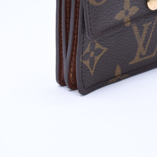 極美品 LOUIS VUITTON ルイヴィトン ポルトモネ アルコディアン モノグラムキャンバス ブラウン M58007 コインケース カードケース ミニ財布 中古 4a005092