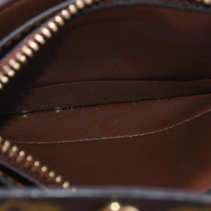 極美品 LOUIS VUITTON ルイヴィトン ポルトモネ アルコディアン モノグラムキャンバス ブラウン M58007 コインケース カードケース ミニ財布 中古 4a005092