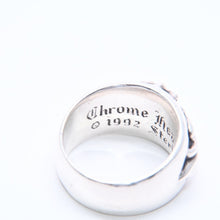 画像をギャラリービューアに読み込む, 楽天Shopify商品名取込用 極美品 CHROME HEARTS クロムハーツ FLORAL CROSS フローラルクロス リング 重量約16.51g サイズ19.5号 スターリングシルバー 中古 4a005204