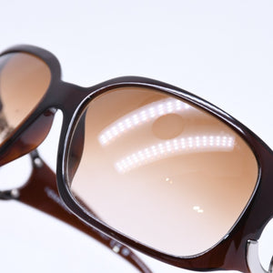 Mint condition CHANEL sunglasses eyewear Coco Mark 6014 c.538/13 Size 64◻16 120 Silver hardware Used 4a005074