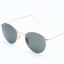 画像をギャラリービューアに読み込む, 極美品 Ray-Ban レイバン サングラス アイウェア RB3447 サイズ50◻︎21 145 ゴールド カーキ 中古 4a005066