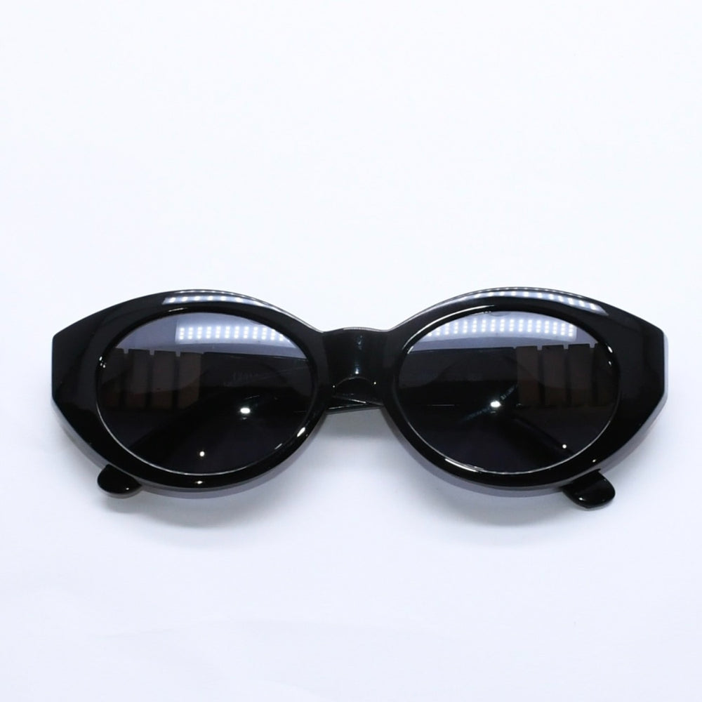 VERSACE ヴェルサーチ サングラス アイウェア MOD.480/B COL 852 メデューサ ブラック ゴールド 美品 中古 4a005075