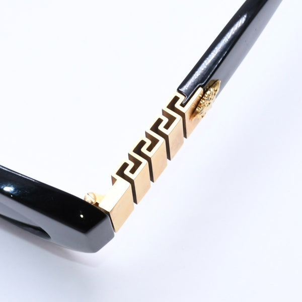 VERSACE ヴェルサーチ サングラス アイウェア MOD.480/B COL 852 メデューサ ブラック ゴールド 美品 中古 4a005075
