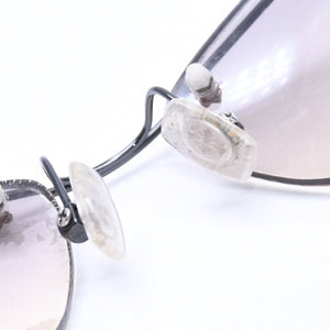 CHROME HEARTS クロムハーツ DRAG PIPE ドラッグパイプ サングラス アイウェア CHクロス クロステイル シルバー925 良品 中古 4a005178