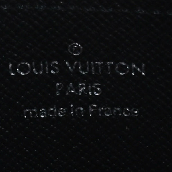 極美品 LOUIS VUITTON ルイヴィトン ジッピー コインパース ダミエグラフィット N63076 コインケース ミニウォレット ブラック シルバー金具 中古 4a005103
