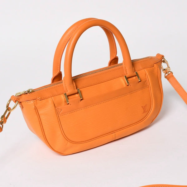 LOUIS VUITTON D'Anura PM 2WAY bag M5891H Epi leather Mandarin orange Gold hardware Good condition Used 4a004831