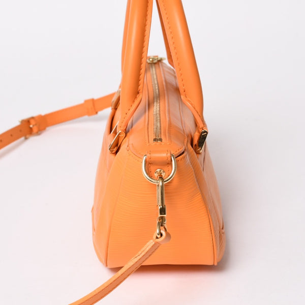 LOUIS VUITTON D'Anura PM 2WAY bag M5891H Epi leather Mandarin orange Gold hardware Good condition Used 4a004831